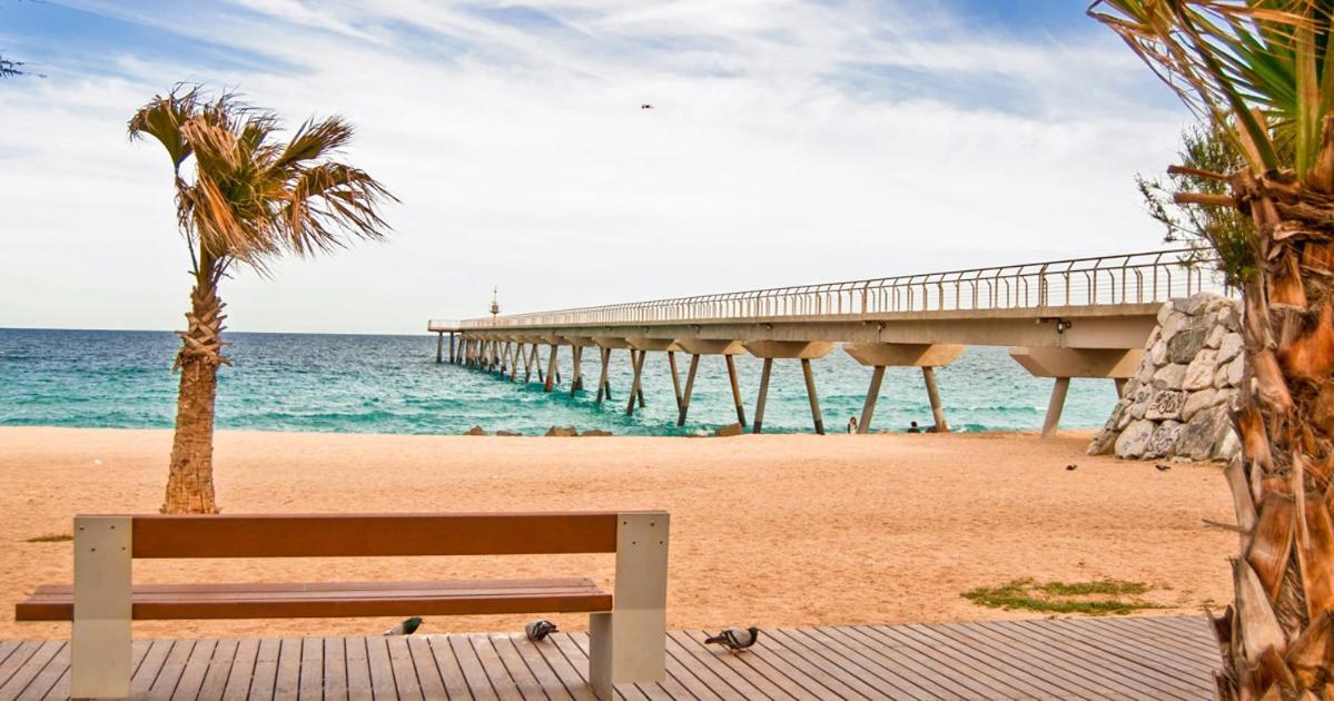 Barcelona Playa Badalona Y Metro公寓 外观 照片